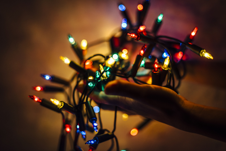 luces de navidad